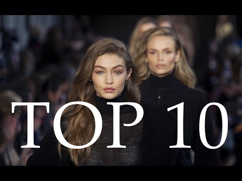 Top 10 Models Most Opened #FashionFriday